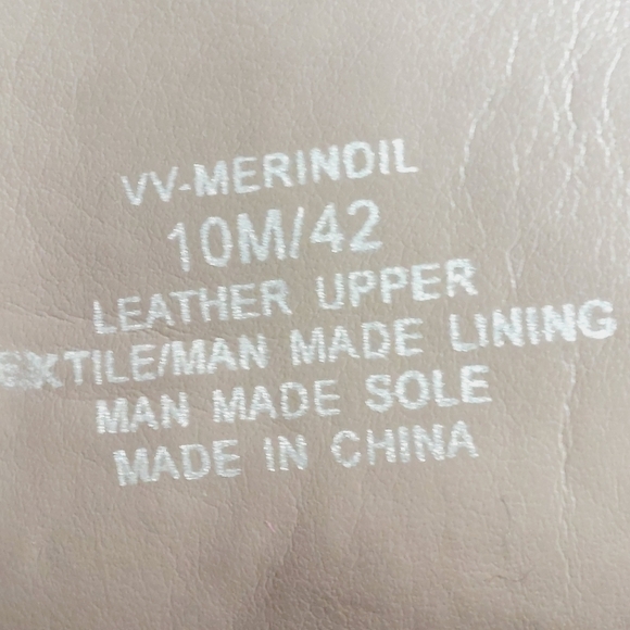 New Vince Camuto Merindil Brown Suede Lace Up Combat Boots W538 - Picture 10 of 11